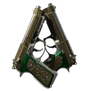 Dual Berettas | Royal Consorts (Battle-Scarred)