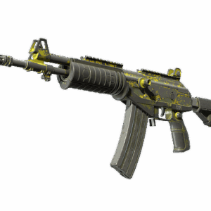 Galil AR | Acid Dart (Battle-Scarred)