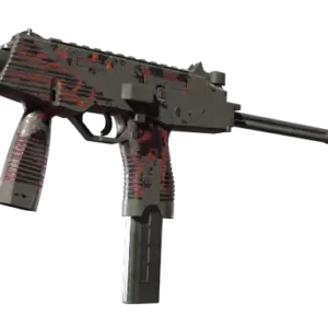MP9 | Ruby Poison Dart (Battle-Scarred)