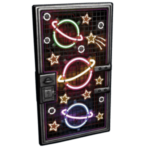 Outer Planets Metal Door