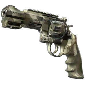 R8 Revolver | Bone Mask (Well-Worn)