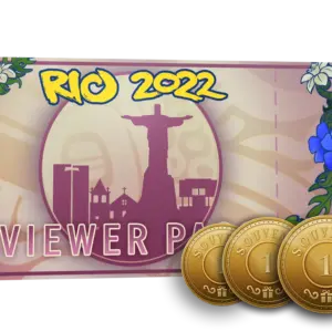 Rio 2022 Viewer Pass + 3 Souvenir Tokens