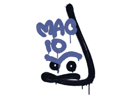 Sealed Graffiti | Recoil MAC-10 (SWAT Blue)