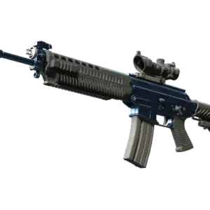 Souvenir SG 553 | Anodized Navy (Factory New)