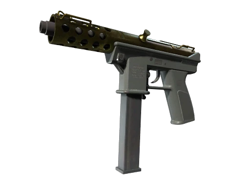 Souvenir Tec-9 | Brass (Battle-Scarred)
