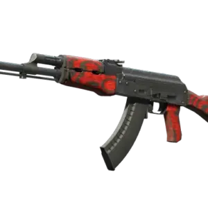 StatTrak™ AK-47 | Red Laminate (Battle-Scarred)