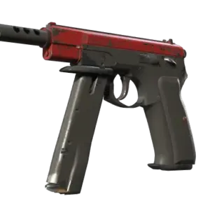 StatTrak™ CZ75-Auto | Crimson Web (Well-Worn)