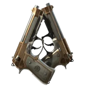 StatTrak™ Dual Berettas | Cartel (Field-Tested)
