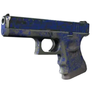 StatTrak™ Glock-18 | Blue Fissure (Battle-Scarred)