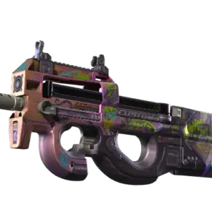 StatTrak™ P90 | Neoqueen (Well-Worn)
