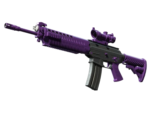 StatTrak™ SG 553 | Ultraviolet (Factory New)