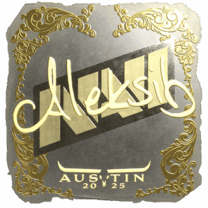Sticker | Aleksib (Gold) | Austin 2025