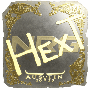 Sticker | HexT (Gold) | Austin 2025