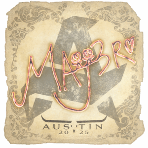 Sticker | MAJ3R | Austin 2025