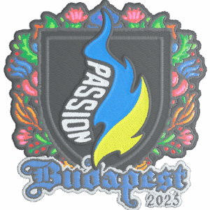 Sticker | Passion UA (Embroidered) | Budapest 2025