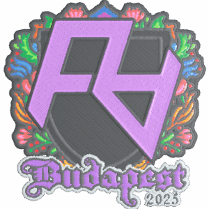 Sticker | Rare Atom (Embroidered) | Budapest 2025