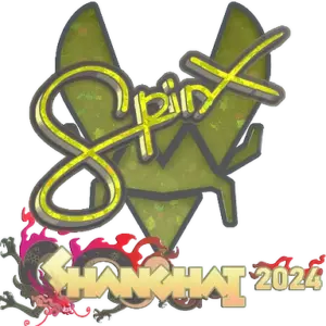 Sticker | Spinx (Glitter) | Shanghai 2024