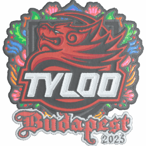 Sticker | TYLOO (Embroidered) | Budapest 2025