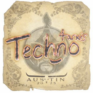 Sticker | Techno4K | Austin 2025