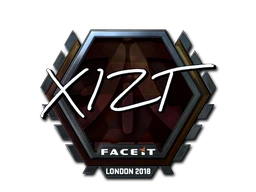 Sticker | Xizt (Foil) | London 2018