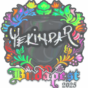 Sticker | YEKINDAR (Holo) | Budapest 2025