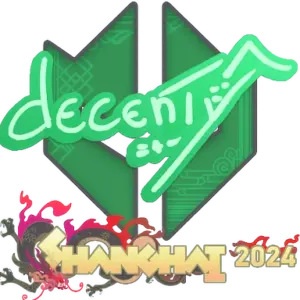 Sticker | decenty | Shanghai 2024