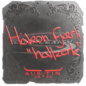 Sticker | hallzerk (Foil) | Austin 2025