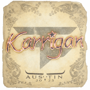 Sticker | karrigan | Austin 2025