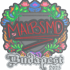 Sticker | malbsMd (Embroidered) | Budapest 2025