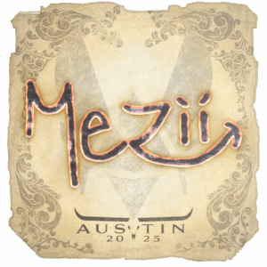 Sticker | mezii | Austin 2025