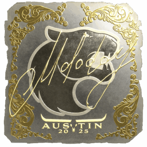 Sticker | molodoy (Gold) | Austin 2025