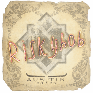 Sticker | riskyb0b | Austin 2025