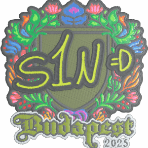 Sticker | s1n (Embroidered) | Budapest 2025