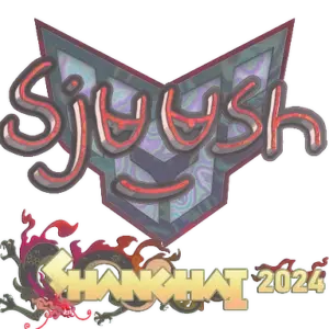 Sticker | sjuush (Holo) | Shanghai 2024