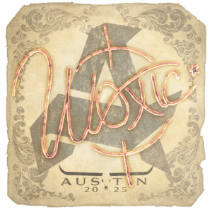 Sticker | woxic | Austin 2025