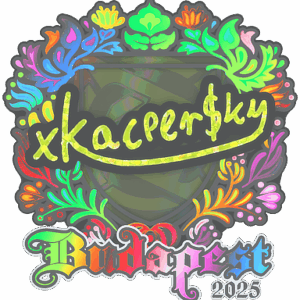 Sticker | xKacpersky (Holo) | Budapest 2025