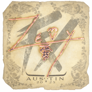 Sticker | zevy | Austin 2025