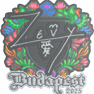 Sticker | zevy (Embroidered) | Budapest 2025