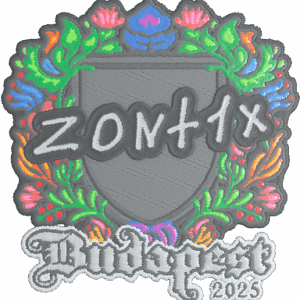Sticker | zont1x (Embroidered) | Budapest 2025