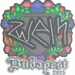 Sticker | zweih (Embroidered) | Budapest 2025
