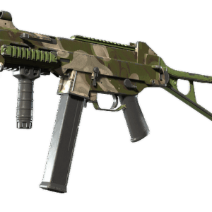 UMP-45 | Green Swirl (Well-Worn)