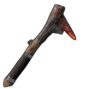 Volcanic Stone Pick Axe