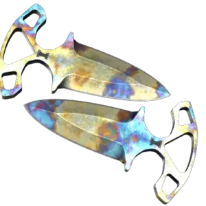 ★ Shadow Daggers | Case Hardened (Battle-Scarred)