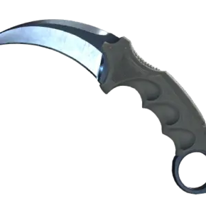 ★ StatTrak™ Karambit | Blue Steel (Well-Worn)