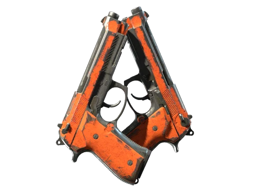 Dual Berettas | Demolition (Battle-Scarred)