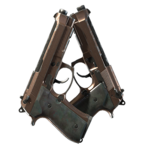 Dual Berettas | Rose Nacre (Well-Worn)