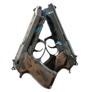 Dual Berettas | Shred (Battle-Scarred)