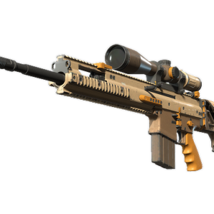 SCAR-20 | Short Ochre (Well-Worn)
