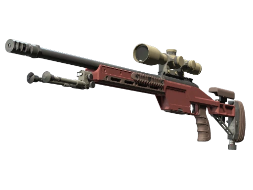 SSG 08 | Red Stone (Factory New)