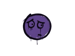 Sealed Graffiti | Worry (Monster Purple)